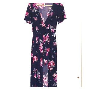 Floral walk through romper